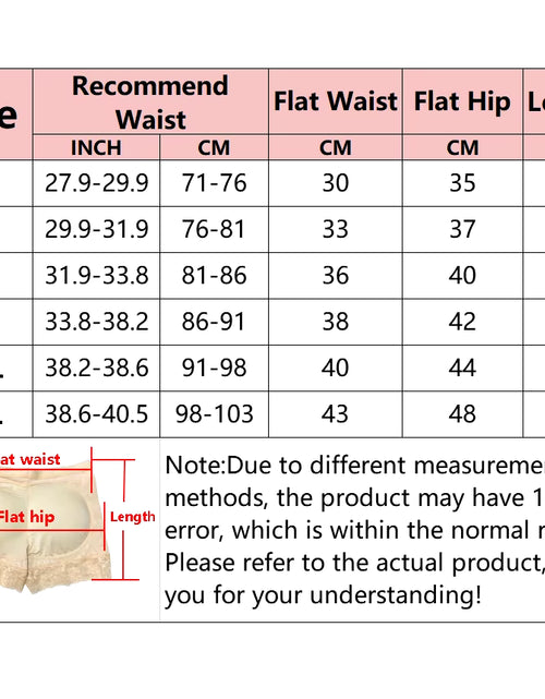 Load image into Gallery viewer, Women Butt Lifter Panty Fake Buttock Body Shaper Padded Underwear Lady Lift Bum High Waist Tummy Control Hip Panties
