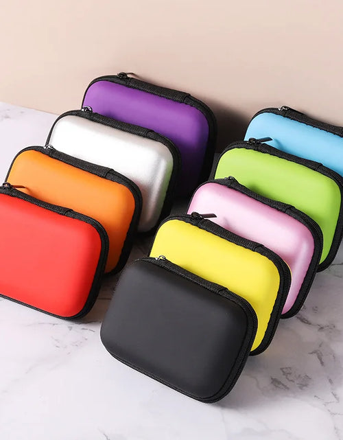 Load image into Gallery viewer, Sundries Travel Storage Bag Charging Case for Earphone Package Zipper Bag Portable Travel Cable Organizer Electronics Storage
