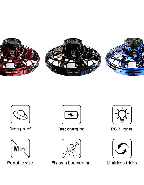 Load image into Gallery viewer, Drone Fly Spinner Kids Children Adult Fidget Toys Mini UFO Flyorb Flying Spinner Dropshipping
