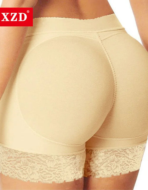 Load image into Gallery viewer, Women Butt Lifter Panty Fake Buttock Body Shaper Padded Underwear Lady Lift Bum High Waist Tummy Control Hip Panties
