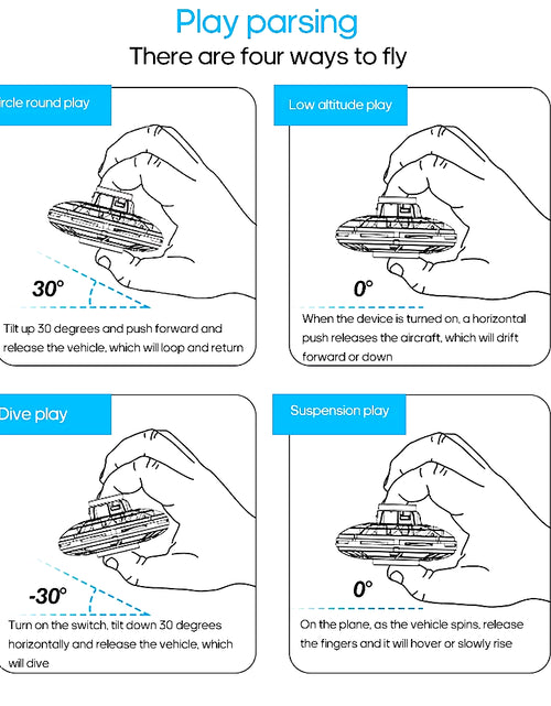 Load image into Gallery viewer, Drone Fly Spinner Kids Children Adult Fidget Toys Mini UFO Flyorb Flying Spinner Dropshipping
