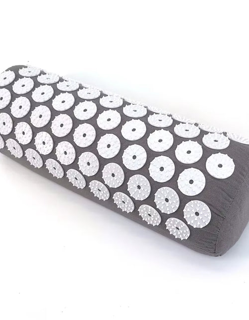 Load image into Gallery viewer, Massager Cushion Massage Yoga Mat Acupressure Relieve Pain Stress Back Body Pain Spike Mat Acupuncture Mat and Pillow Set
