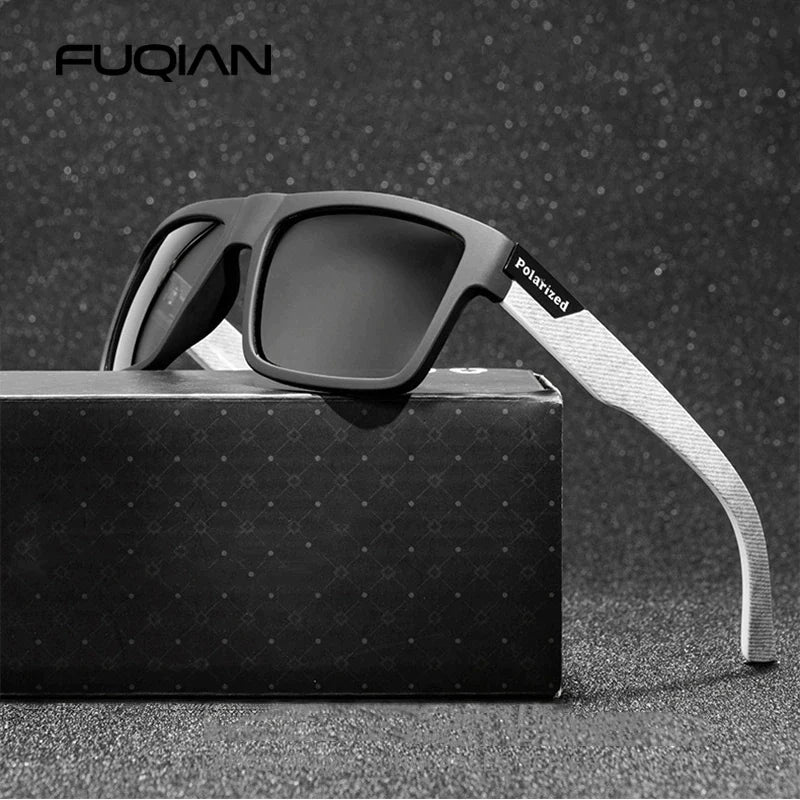 2023 Luxury Polarized Sunglasses Men Women Fashion Square Male Sun Glasses Vintage Driving Fishing Eyeglasses Sport Shades UV400